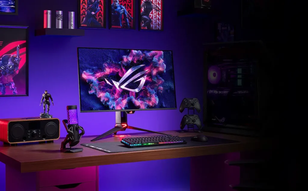 ASUS ROG Swift OLED PG32UCDM monitor gaming QD-OLED 4K