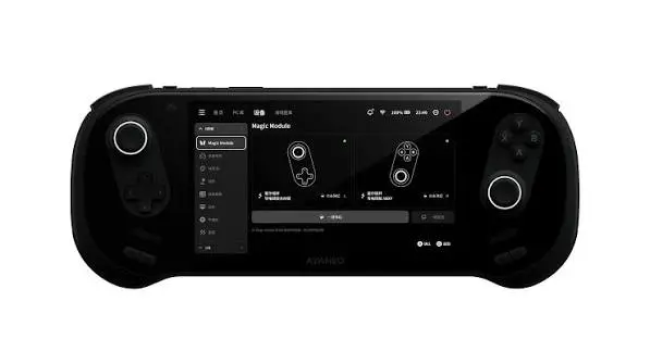 Consola portátil AYANEO 3 con pantalla OLED.
