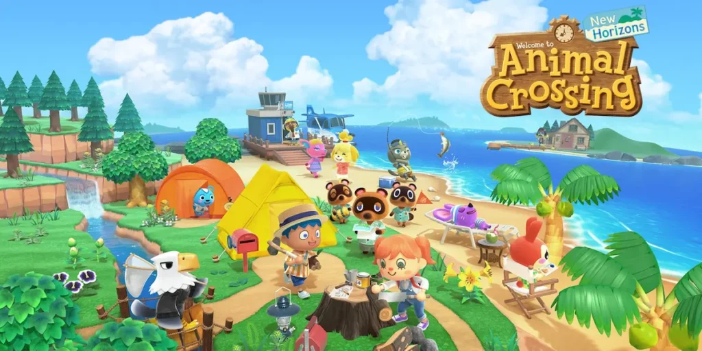 Animal Crossing New Horizons decoración y vida relajada
