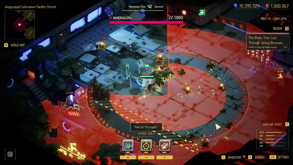 Combate contra un jefe en Ascend to ZERO para PC.