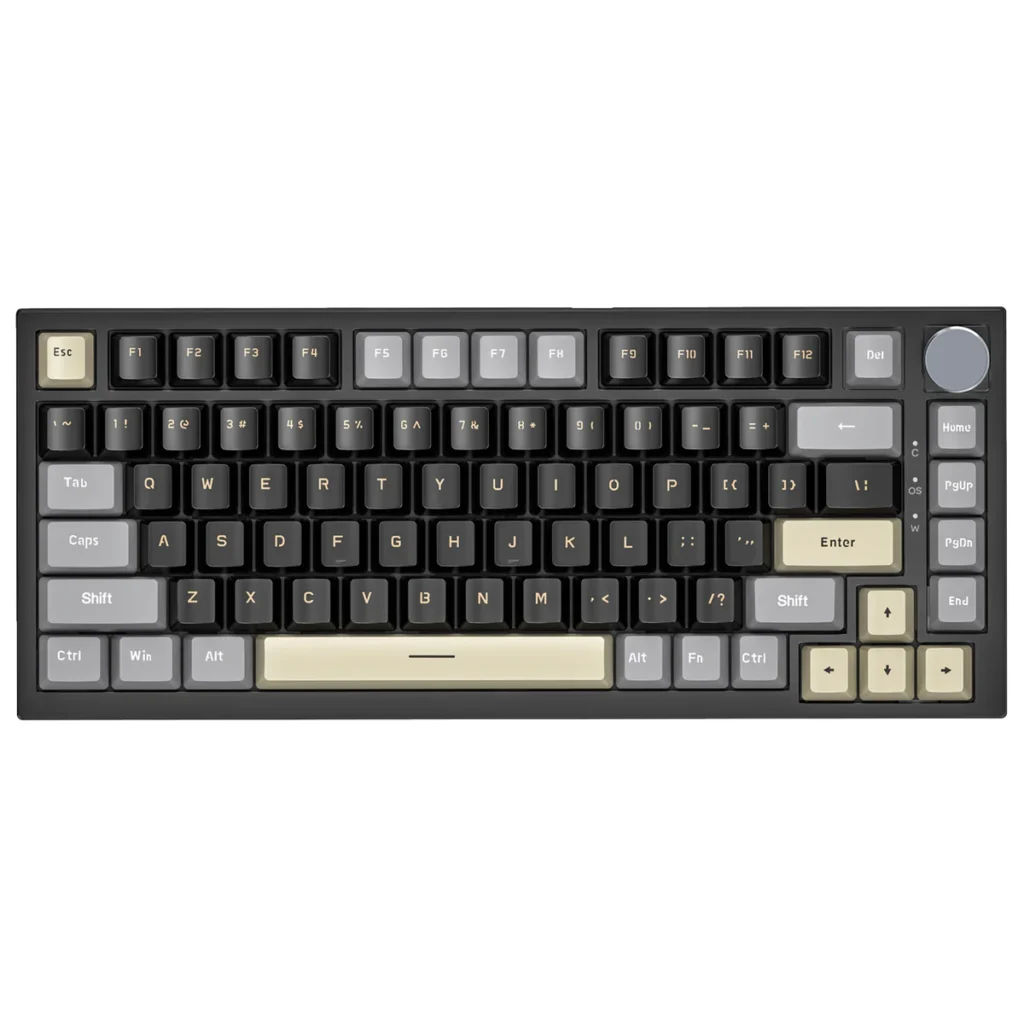 Attack Shark K85 con fondo blanco