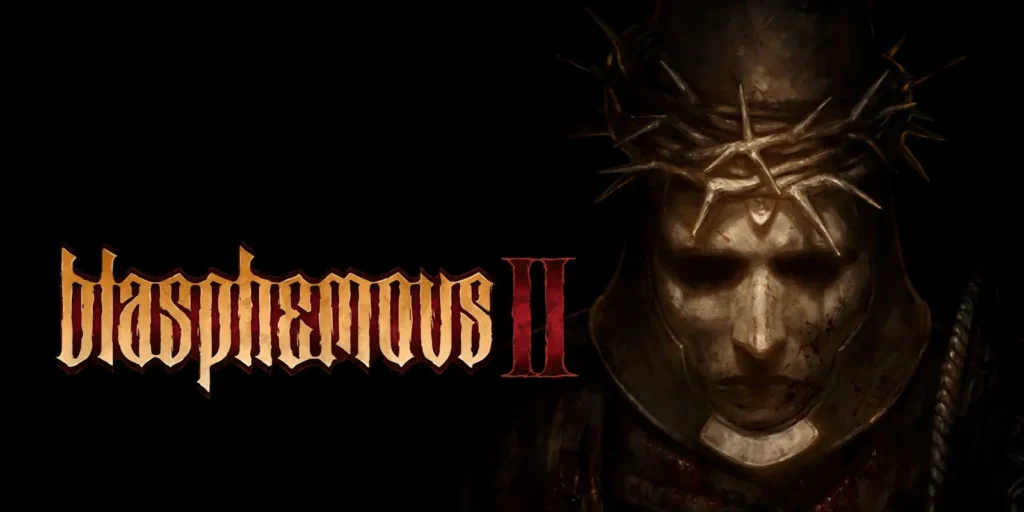 El Penitente luchando contra una criatura en Blasphemous 2.

