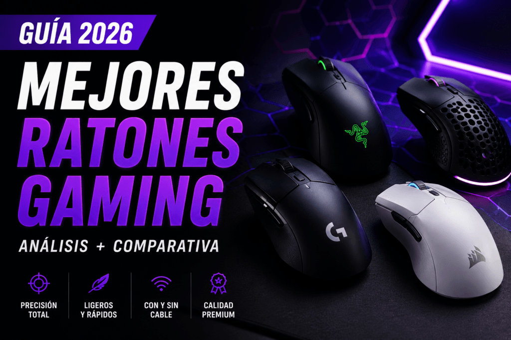 guía mejores ratones gaming