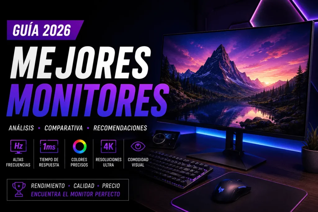 guía mejores monitores