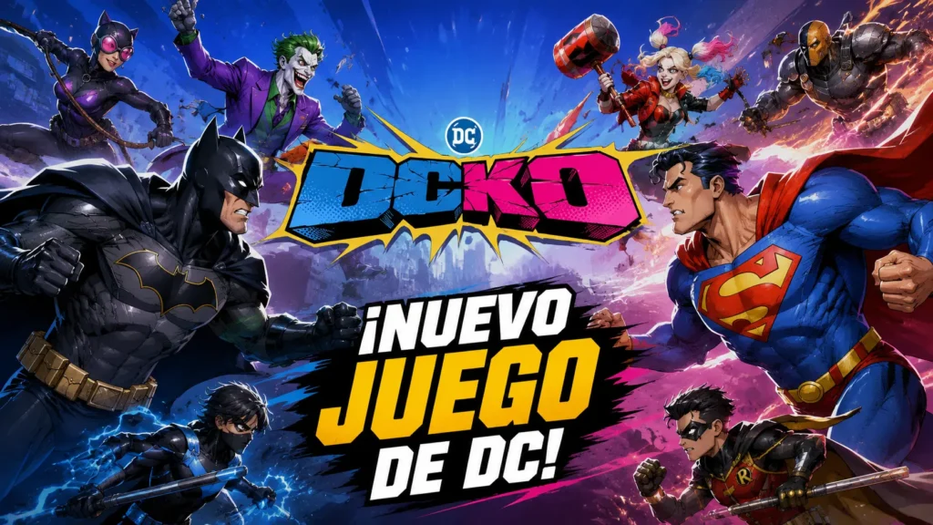 DCKO será el nuevo juego de lucha gratuito de DC para móviles.