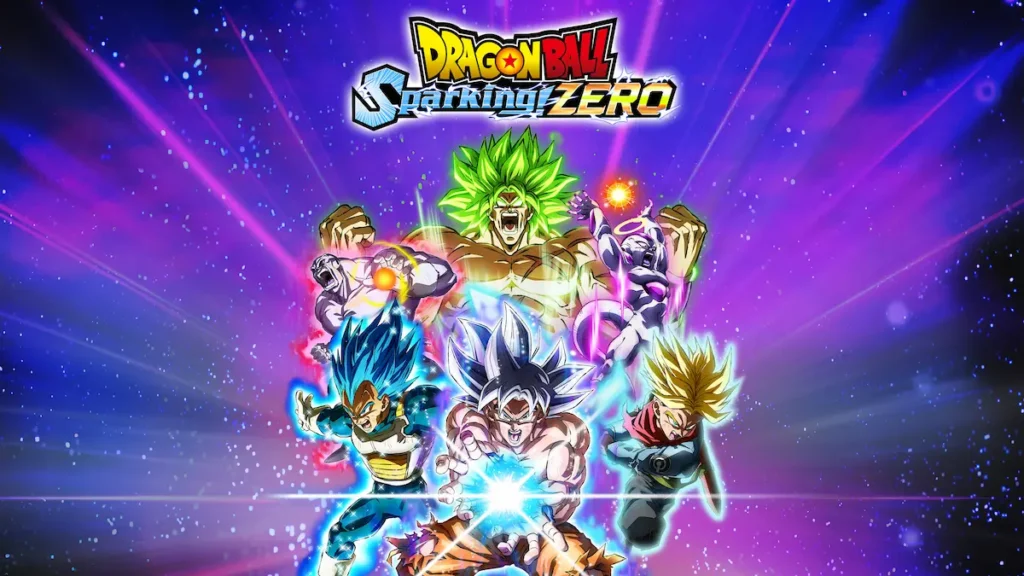 Goku enfrentándose a Vegeta en un escenario destructible.
