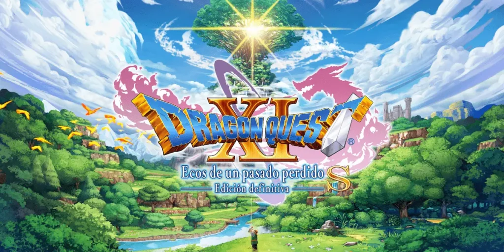 El protagonista de Dragon Quest XI S explorando el mundo de Erdrea.