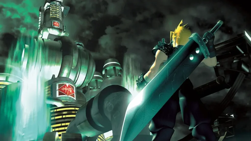 Cloud Strife en Final Fantasy VII, uno de los JRPG más importantes jamás creados.