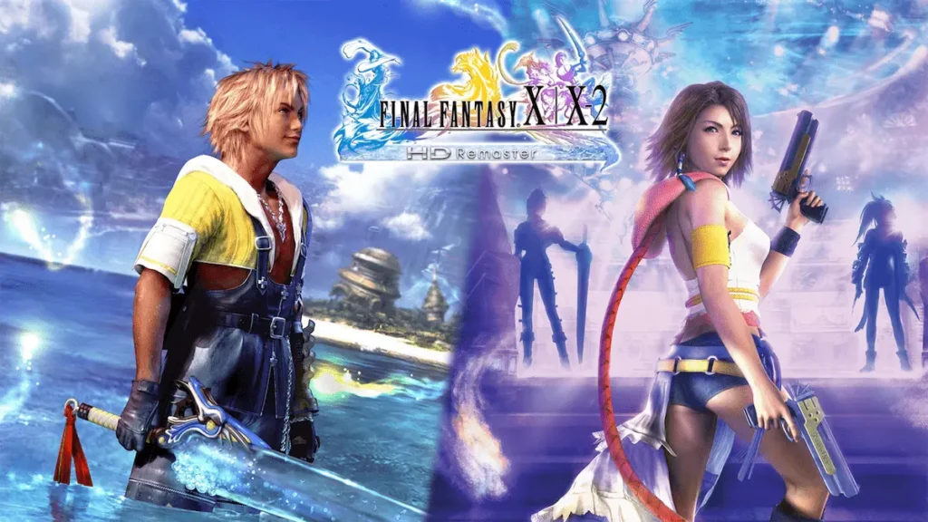 Tidus y Yuna en Final Fantasy X HD Remaster.
