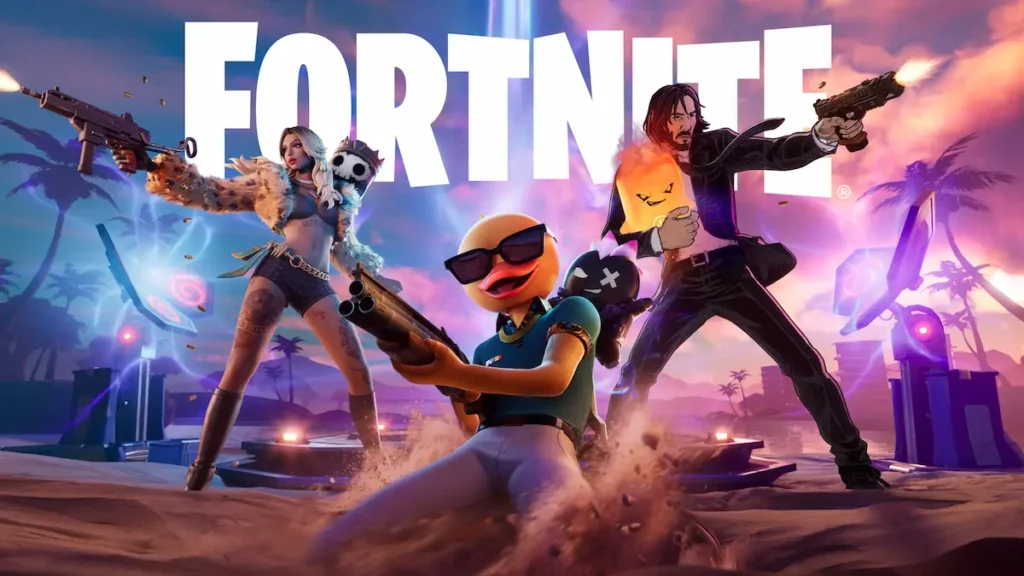 Fortnite gameplay en Nintendo Switch 2