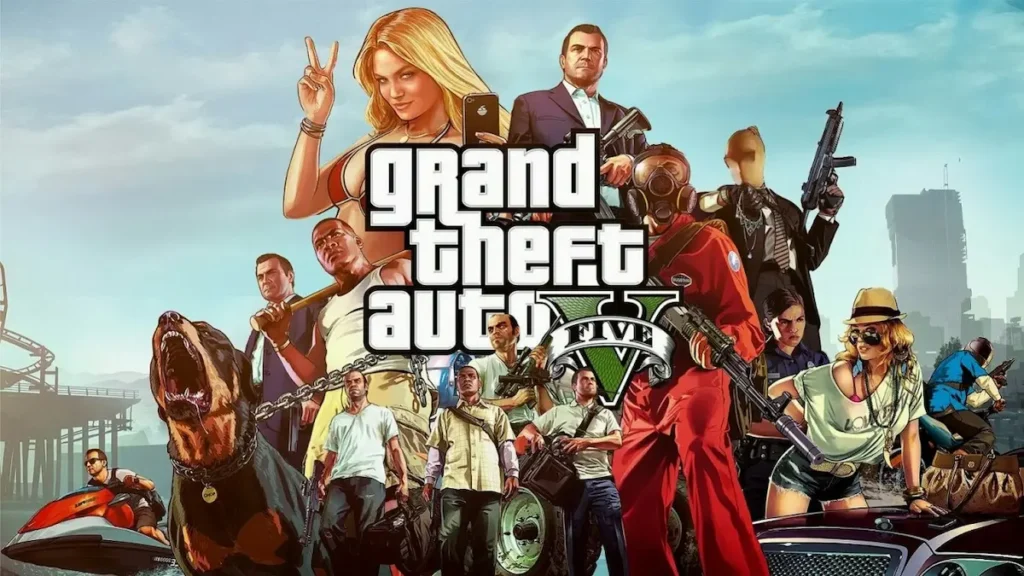 Los Santos en Grand Theft Auto V.