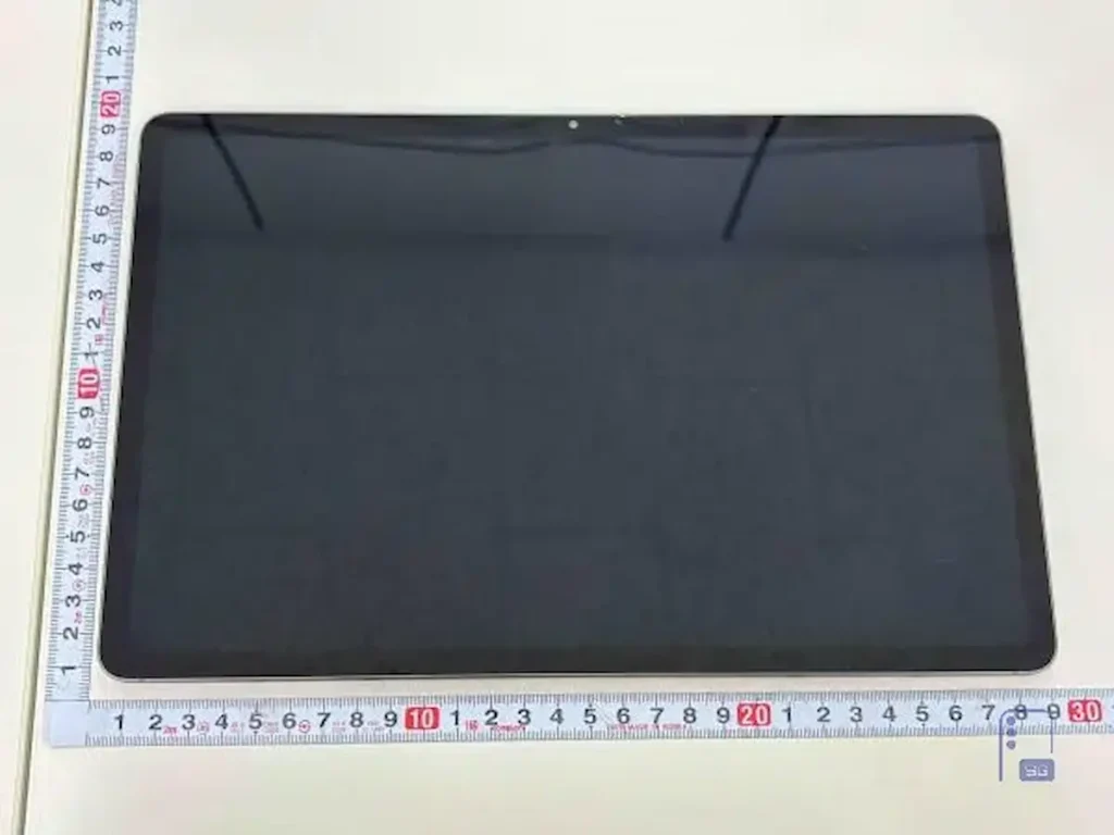 Fotografía filtrada del Samsung Galaxy Tab S12+ durante su paso por organismos de certificación.