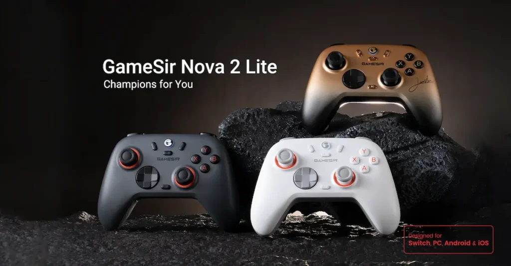 GameSir Nova Lite, uno de los mejores mandos baratos para PC y Switch.