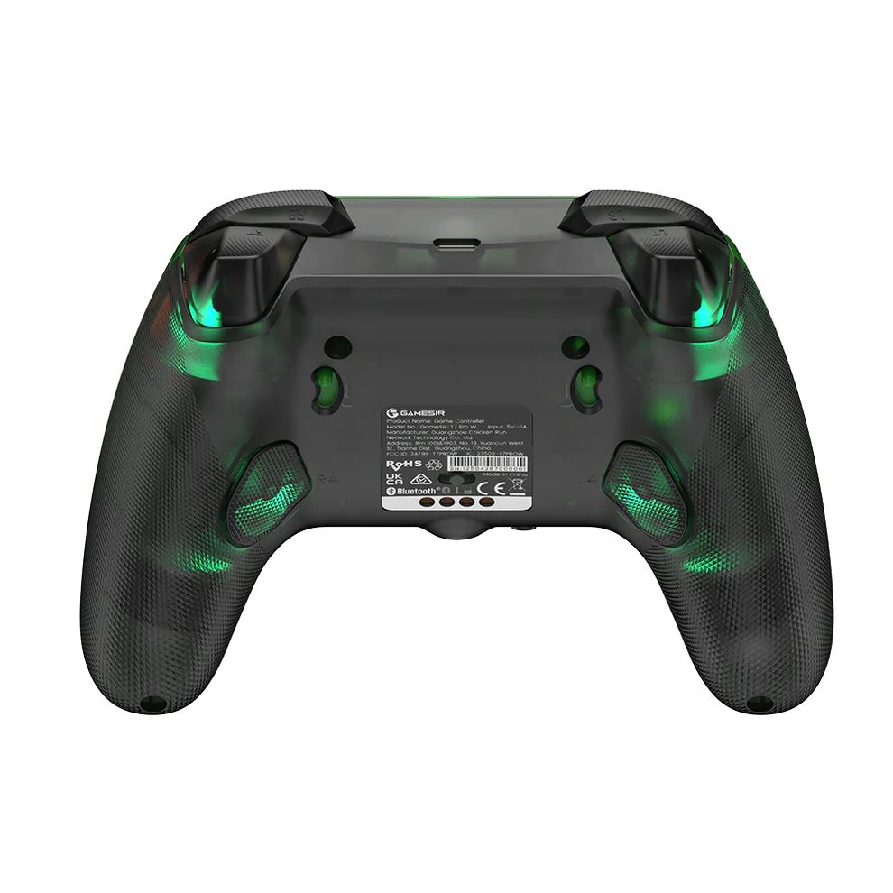 GameSir T7 Pro W parte trasera para jugar con Xbox y Steam.