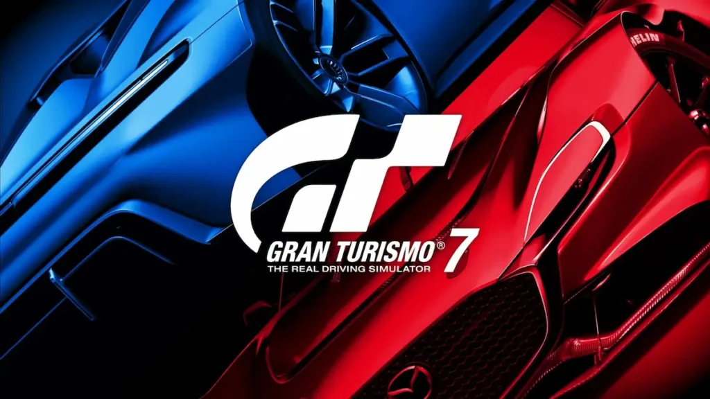 Gran Turismo 7 durante una carrera en circuito.