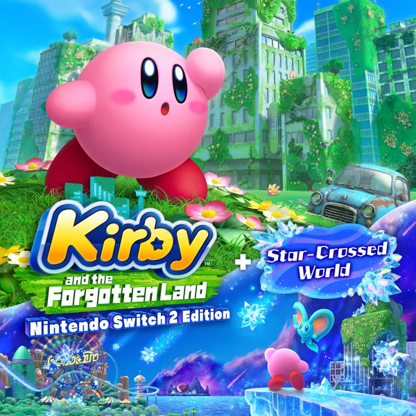 Kirby and the Forgotten Land cooperativo colorido en Nintendo Switch 2