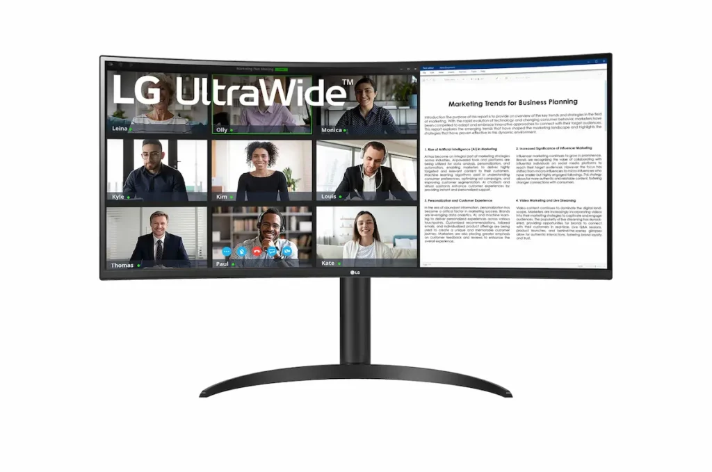 LG UltraWide 34WR55QC-B