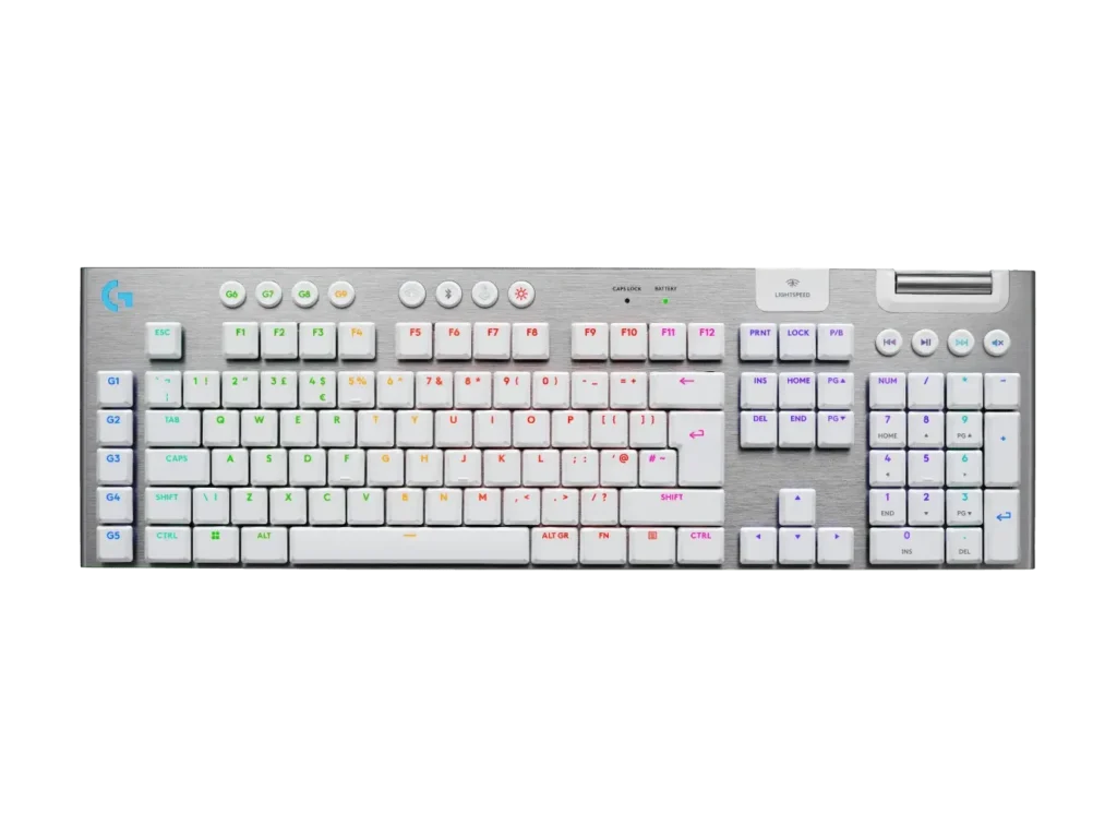 Logitech G915 X Lightspeed color blanco