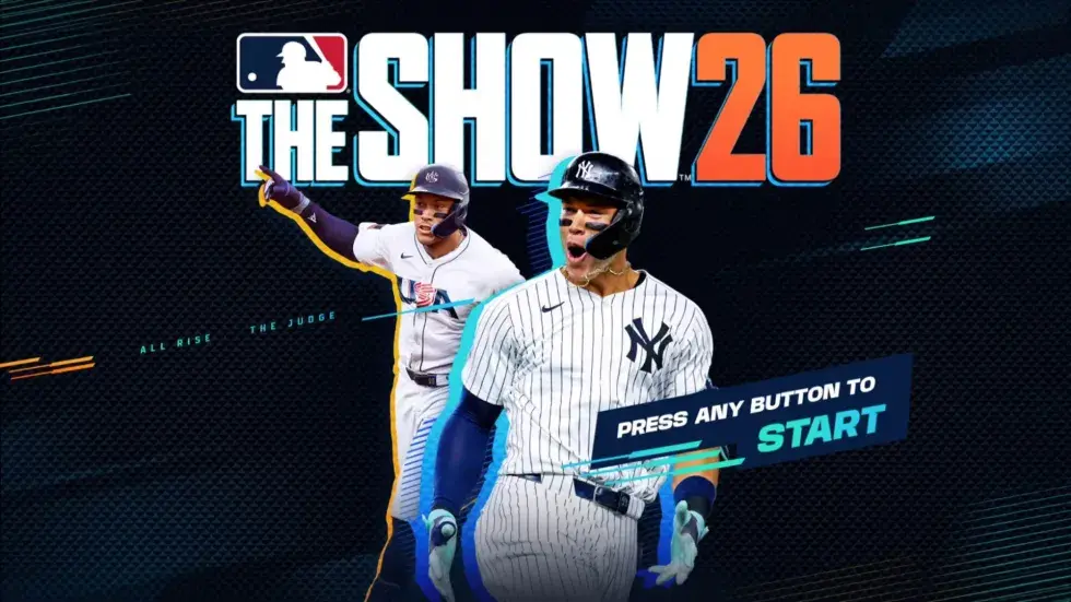 Bateador durante un partido de MLB The Show 26.