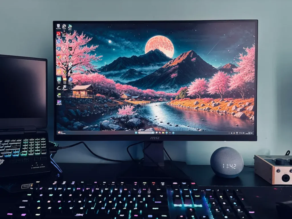 MSI MAG 274QRF QD E2 monitor gaming Rapid IPS