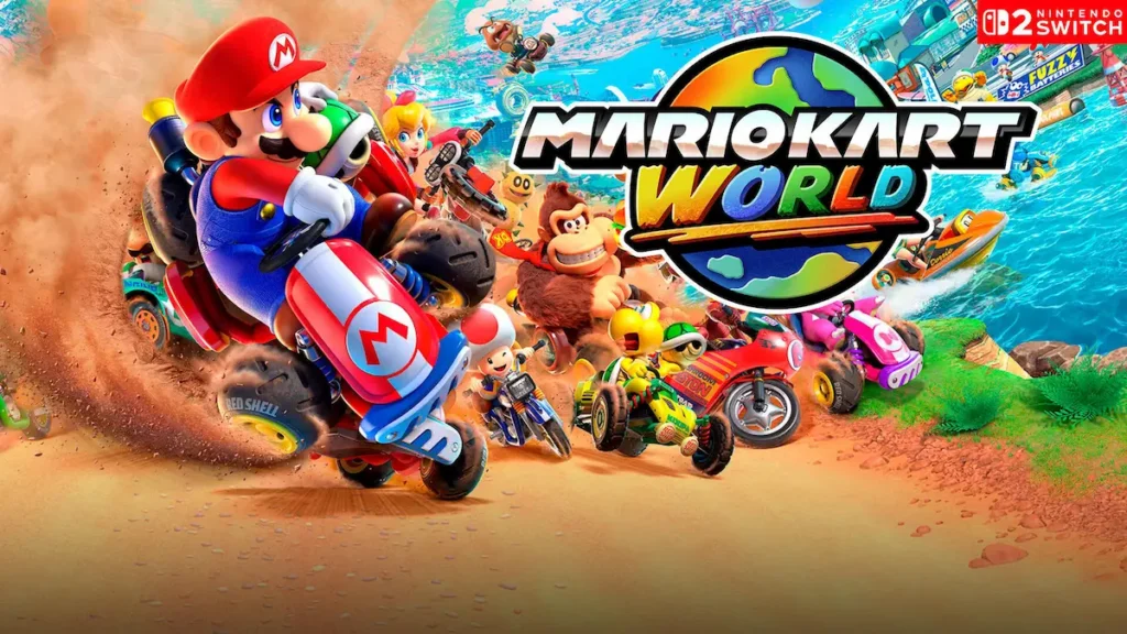 Mario Kart World carreras online multijugador en Nintendo Switch 2
