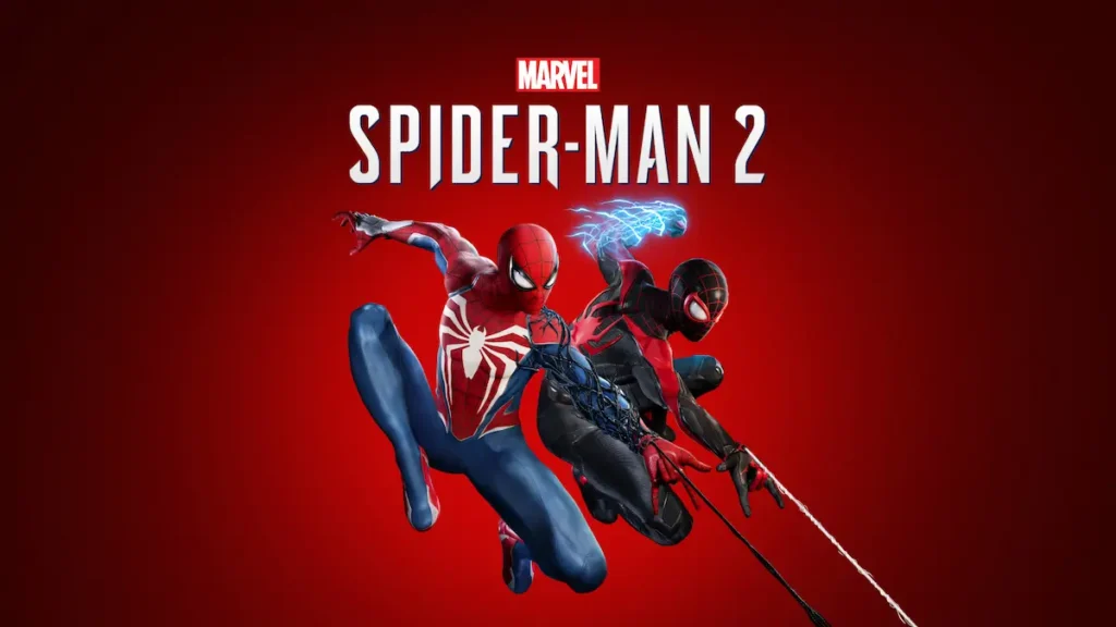 - Peter Parker y Miles Morales en Marvel's Spider-Man 2.