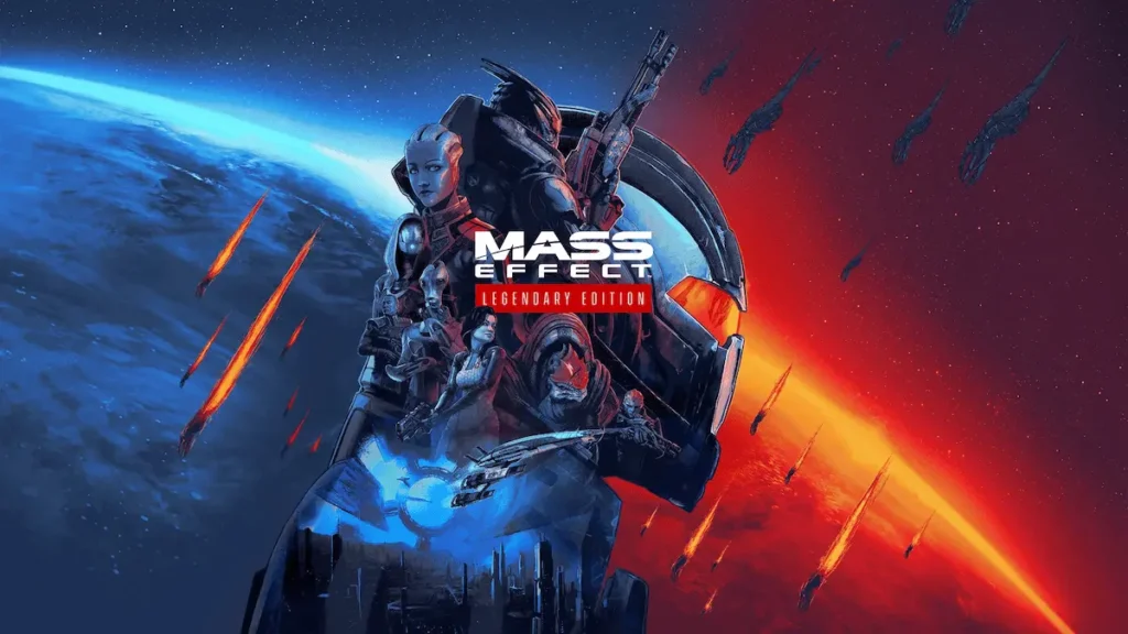 El comandante Shepard en Mass Effect Legendary Edition.