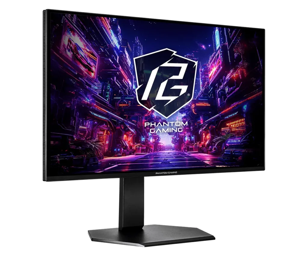 El monitor ASRock Phantom Gaming PGO27QSA ofrece resolución QHD, 240 Hz y un tiempo de respuesta de 0,03 ms.