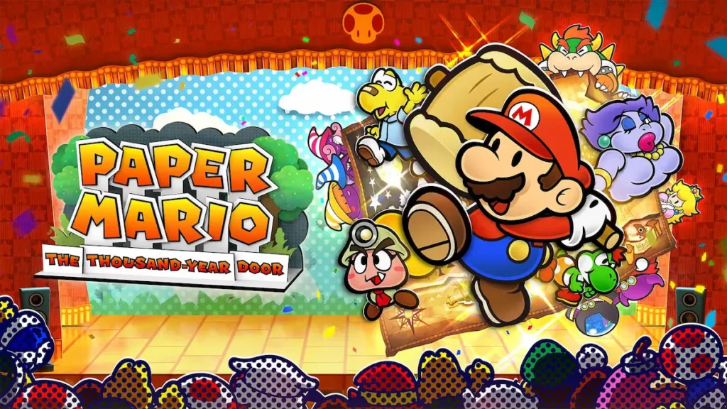 Paper Mario The Thousand-Year Door combate RPG clásico