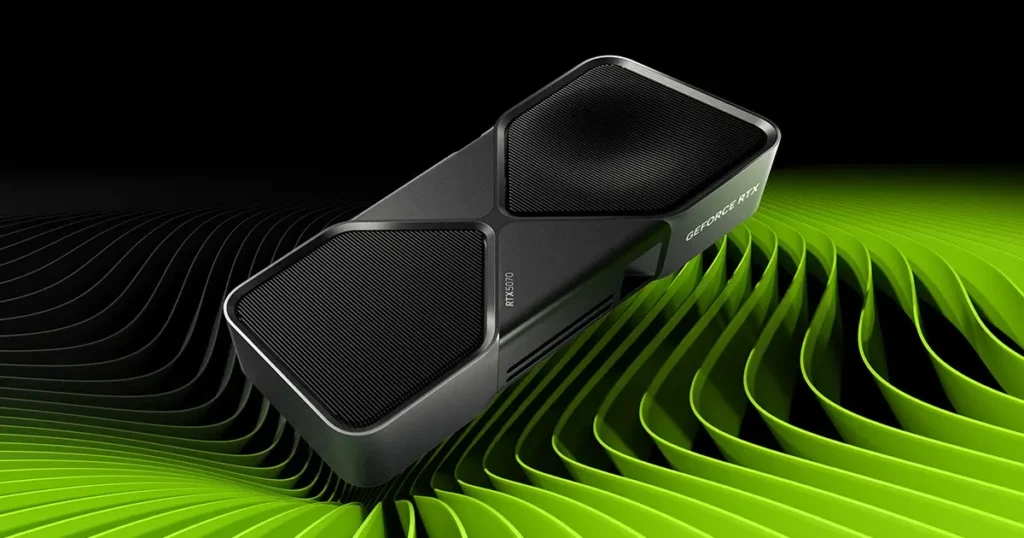 NVIDIA GeForce RTX 5070 instalada en un PC Gaming.