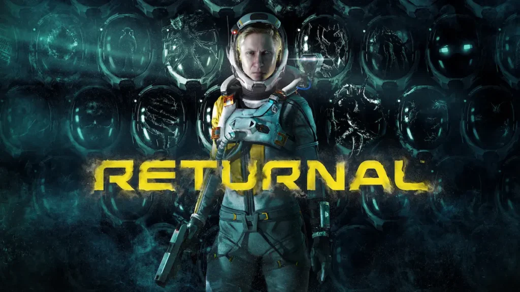 - Selene combatiendo criaturas alienígenas en Returnal.
