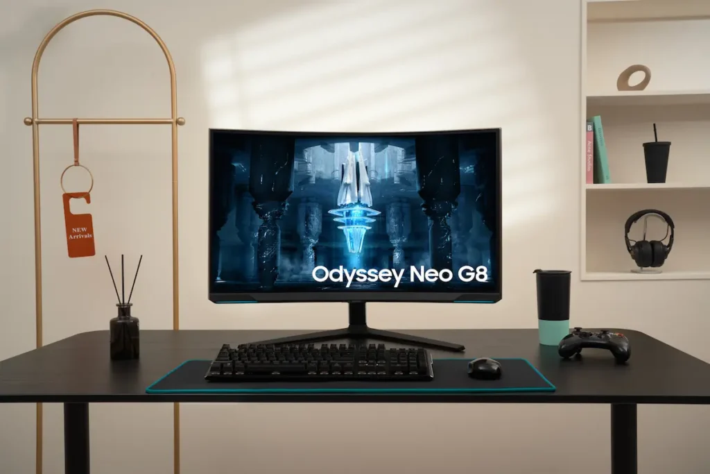 Samsung Odyssey Neo G8 monitor gaming Mini-LED 4K