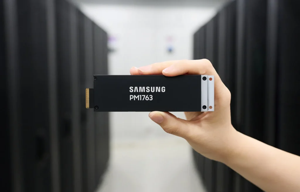 El Samsung PM1763 utiliza PCIe 6.0 para duplicar el rendimiento de la generación anterior