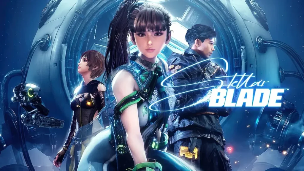 - Eve durante un combate en Stellar Blade.
