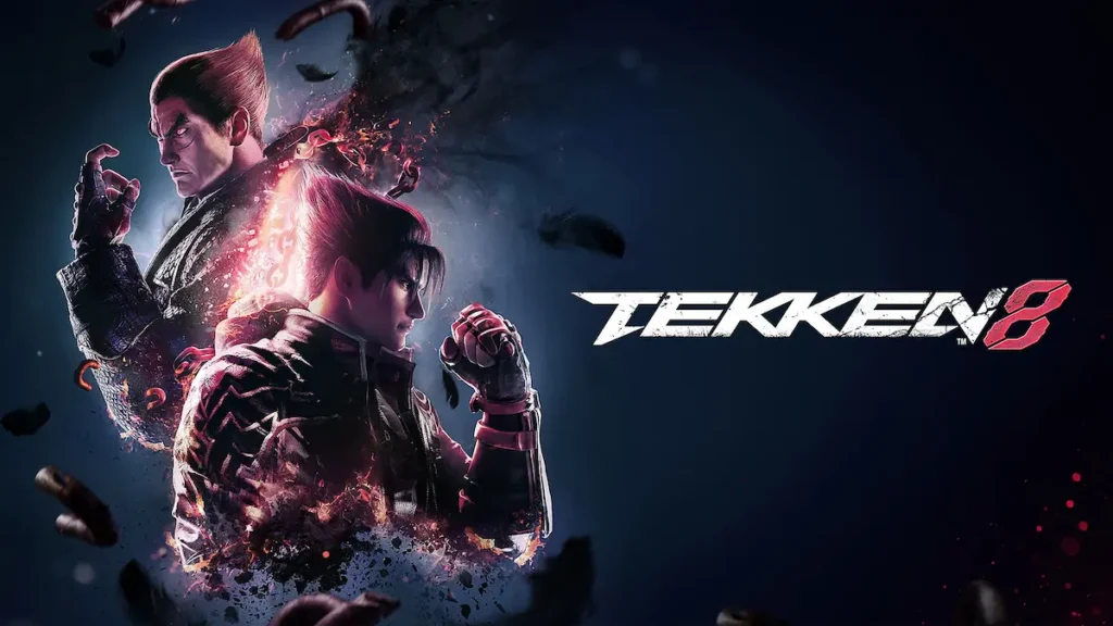 Jin Kazama luchando contra Kazuya Mishima en Tekken 8.
