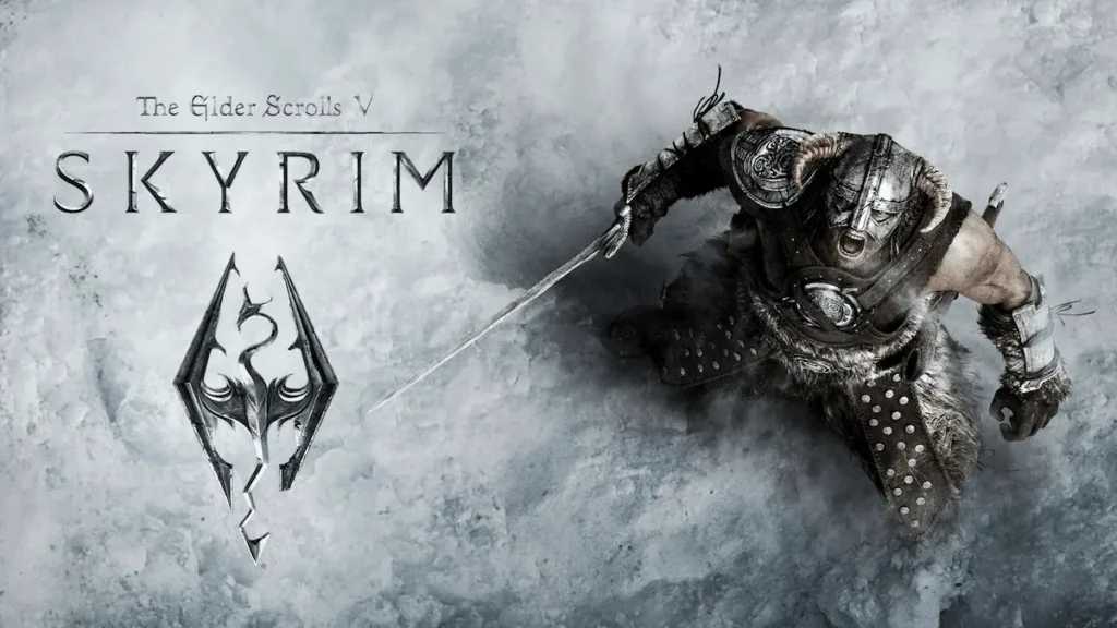 Paisaje de Skyrim, uno de los mundos abiertos más influyentes de los RPG.