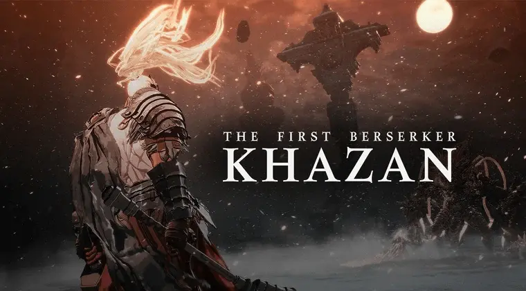 Khazan preparándose para un combate contra un jefe.