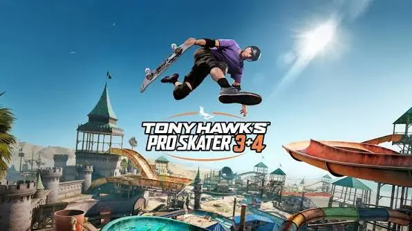 Skater realizando un truco en Tony Hawk's Pro Skater 3 + 4.