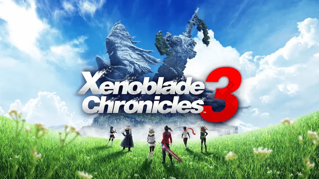 Noah y Mio durante una escena de Xenoblade Chronicles 3.