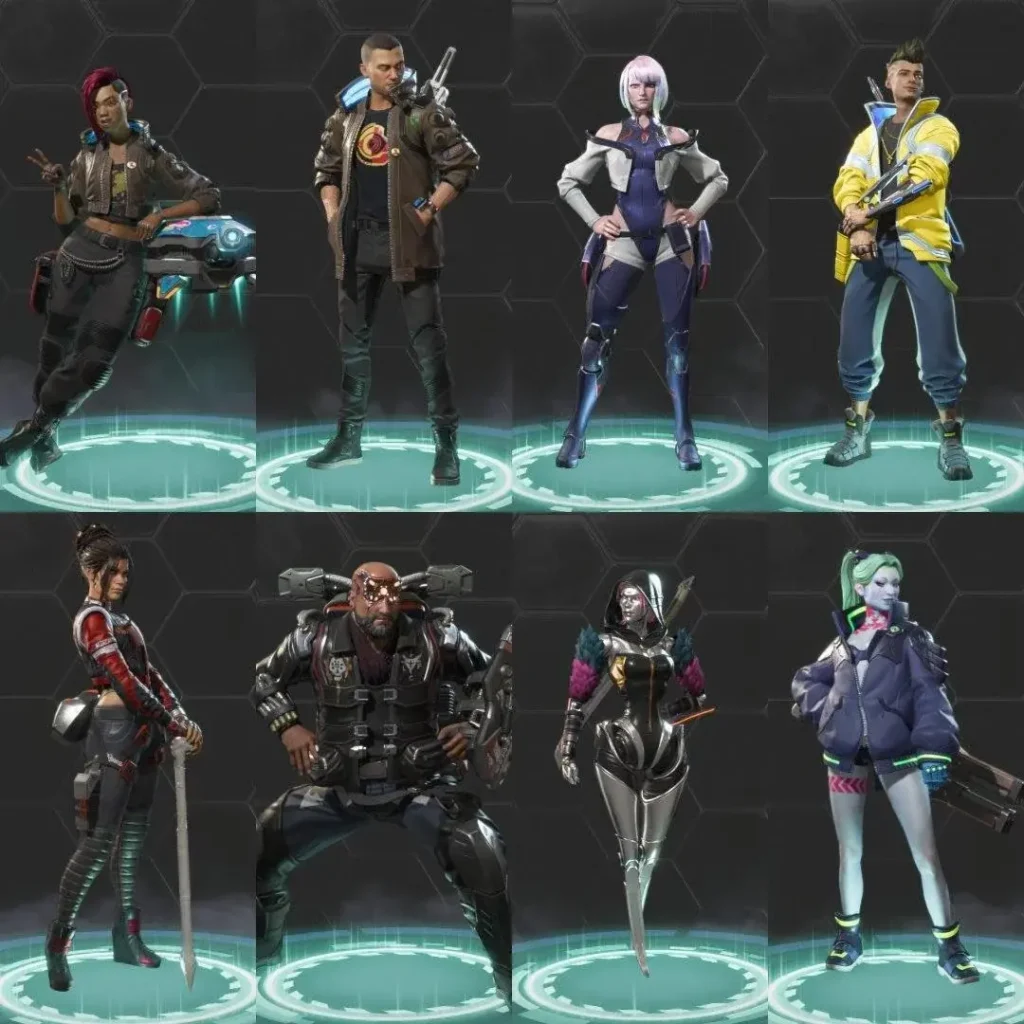 El evento de Apex Legends transforma E-District con la estética de Night City