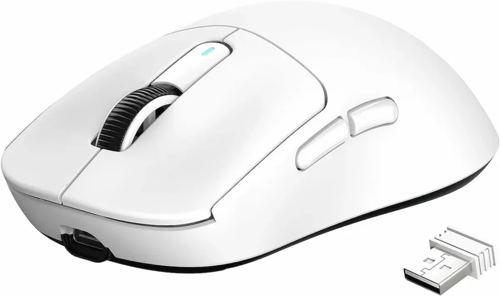 Ratón gaming Attack Shark X3 color blanco