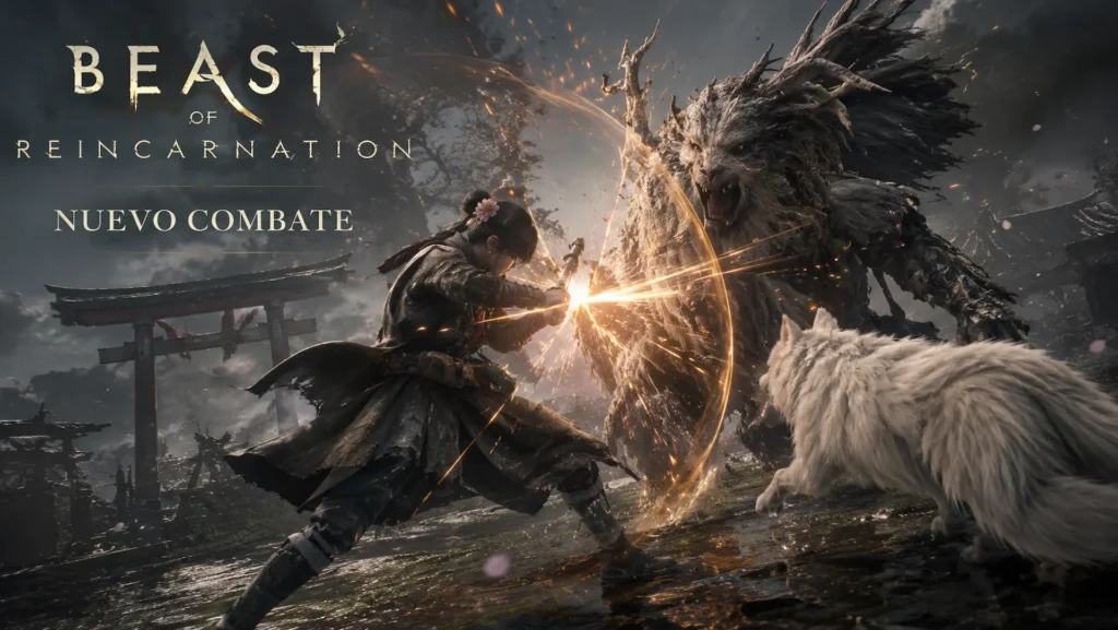 Emma combate junto a Koo en el nuevo tráiler de Beast of Reincarnation.
