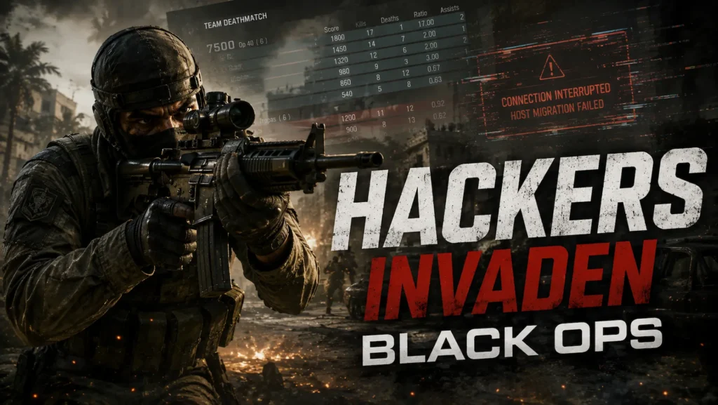 Call of Duty Black Ops y Black Ops II sufren ataques de hackers en sus nuevas versiones para PS4 y PS5.