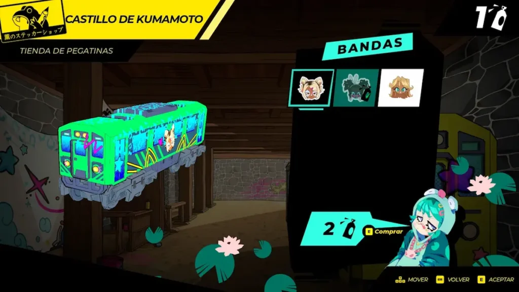El estilo visual de Denshattack destaca por su estética cel shading.