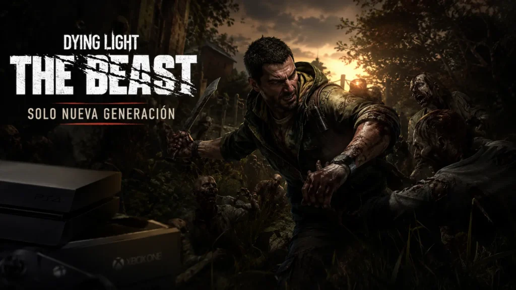 Kyle Crane en Dying Light The Beast tras la cancelación de las versiones para PS4 y Xbox One.