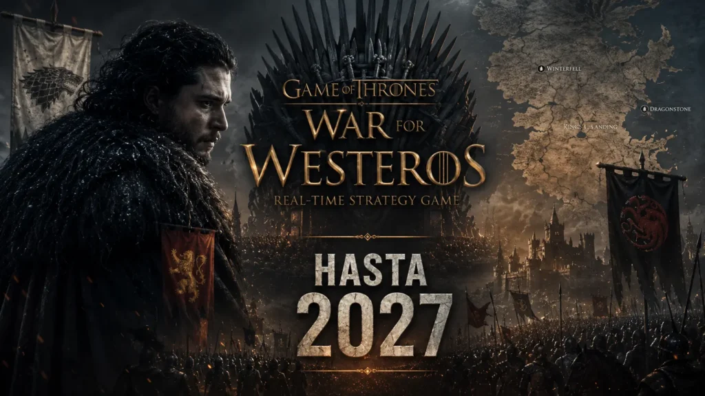 Game of Thrones: War for Westeros retrasa su lanzamiento hasta 2027.