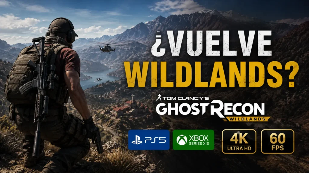 Rumores sobre una versión mejorada de Ghost Recon Wildlands para PS5 y Xbox Series.