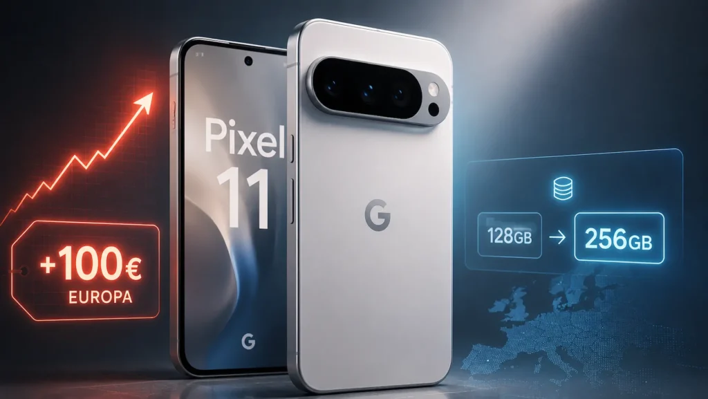 El Google Pixel 11 se filtra con subida de precio y más almacenamiento