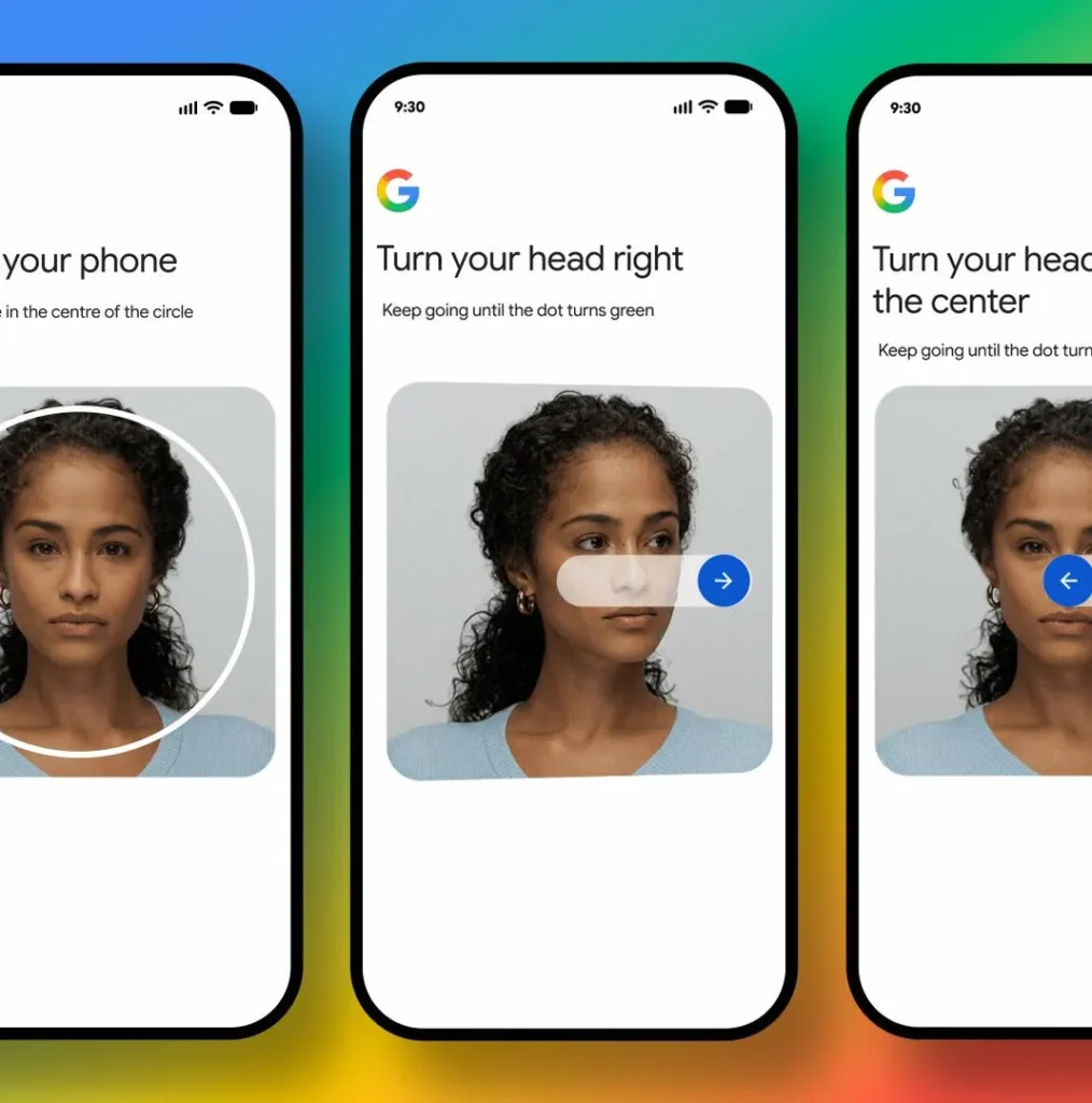 Google añade un vídeo selfie como nuevo método para recuperar el acceso a una cuenta.