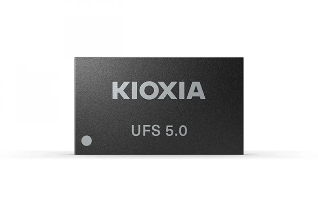 Los nuevos chips UFS 5.0 de Kioxia están pensados para móviles con inteligencia artificial.
